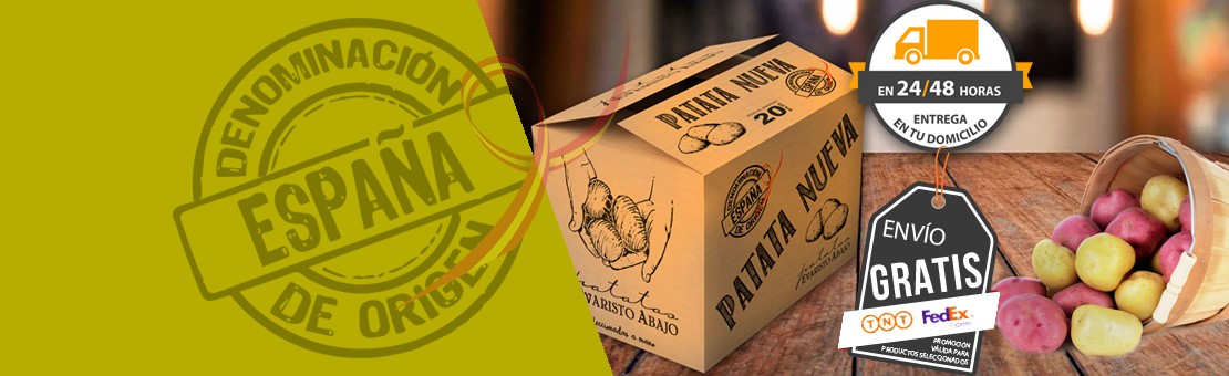 Patata nueva de España